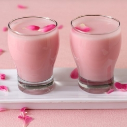 Cold Milk or Rose Water