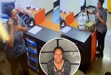 Moment Woman Thinks She's Having a Heart Attack at Work Caught on CCTV